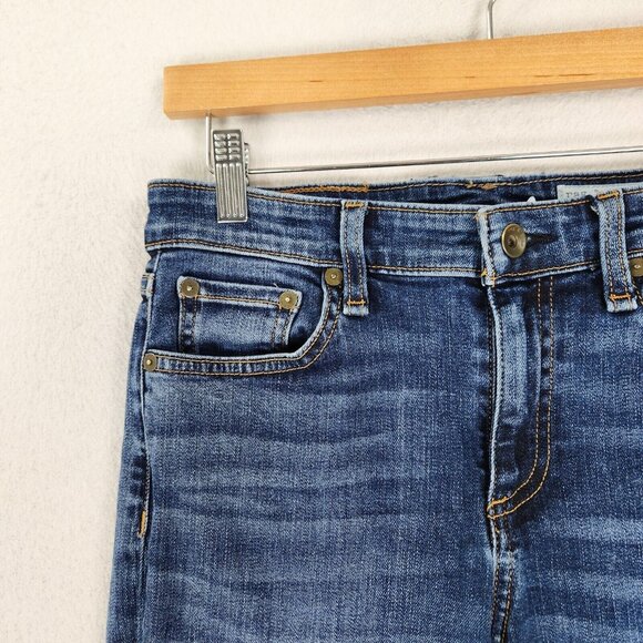 Rag and Bone Jeans Womens 27 Blue Skinny Leg Mid Rise Ankle Stretch Casual Denim - Picture 2 of 12